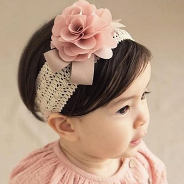 Baby lace headband - Image 2